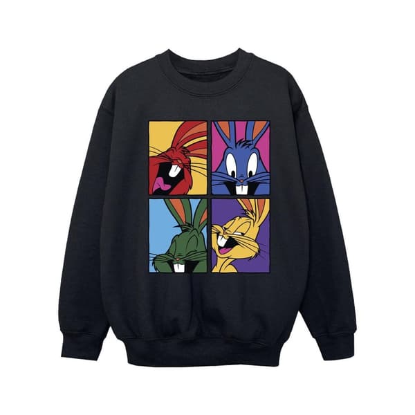 Looney Tunes Girls Bugs Pop Art Sweatshirt