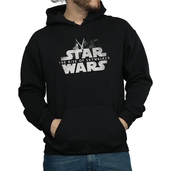 Star Wars: The Rise of Skywalker Mens Star Wars The Rise Of Skywalker Rey And Kylo Battle Hoodie