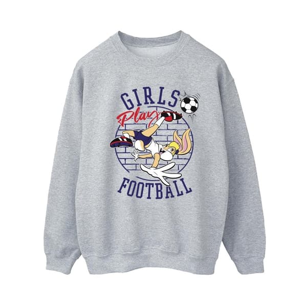 Looney Tunes Dam/Tjej Lola Bunny Girls Play Football Sweatshirt