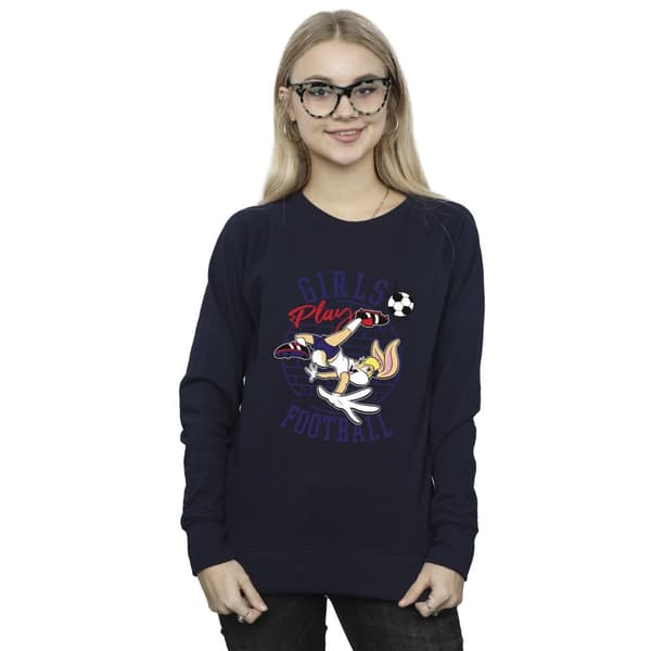 Looney Tunes Womens/Ladies Lola Bunny Girls Play Football Sweatshirt
