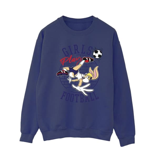 Looney Tunes Womens/Ladies Lola Bunny Girls Play Football Sweatshirt