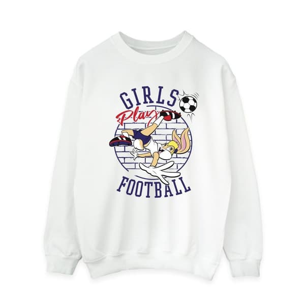 Looney Tunes Womens/Ladies Lola Bunny Girls Play Football Sweatshirt