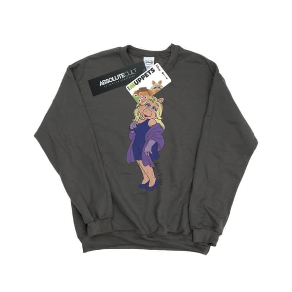 Disney Mens The Muppets Classic Miss Piggy Sweatshirt