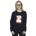 Miniatyrbild 2 av 3: Disney Sweatshirt med ramstöd för Baymax - Big Hero 6, dam/dam