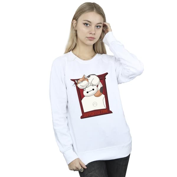Disney Sweatshirt med ramstöd för Baymax - Big Hero 6, dam/dam