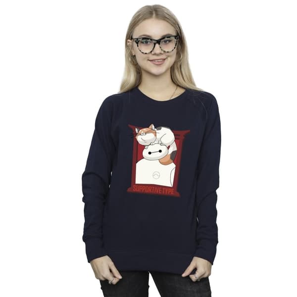 Disney Sweatshirt med ramstöd för Baymax - Big Hero 6, dam/dam