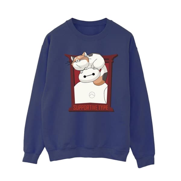 Disney Sweatshirt med ramstöd för Baymax - Big Hero 6, dam/dam