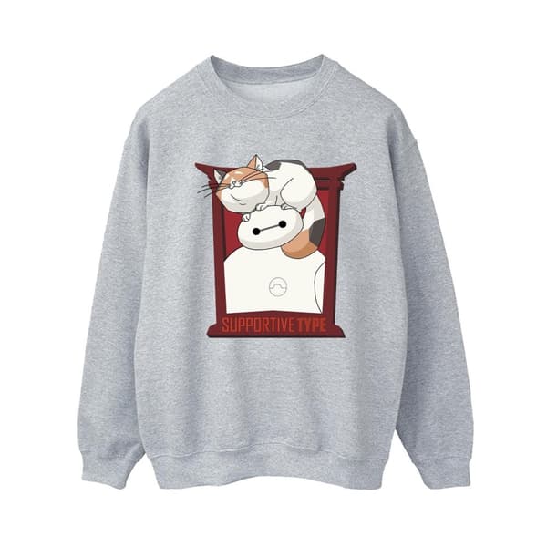 Disney Sweatshirt med ramstöd för Baymax - Big Hero 6, dam/dam