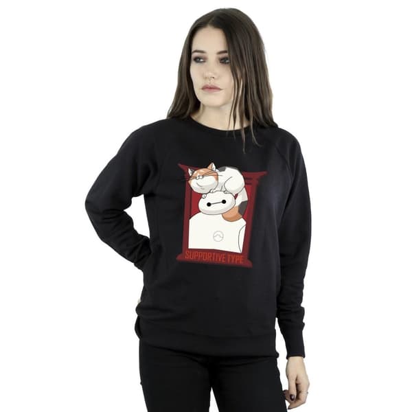 Disney Sweatshirt med ramstöd för Baymax - Big Hero 6, dam/dam