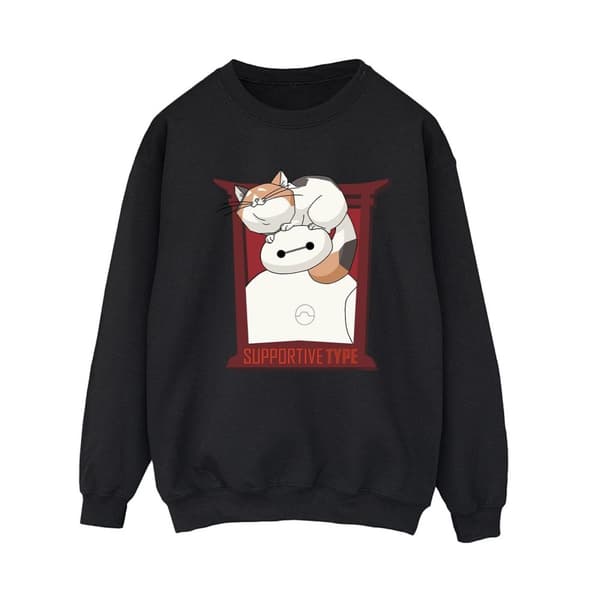 Disney Sweatshirt med ramstöd för Baymax - Big Hero 6, dam/dam