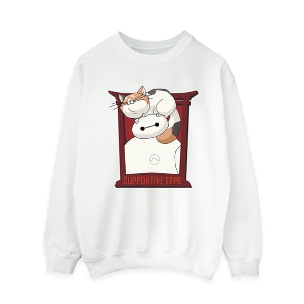 Disney Sweatshirt med ramstöd för Baymax - Big Hero 6, dam/dam