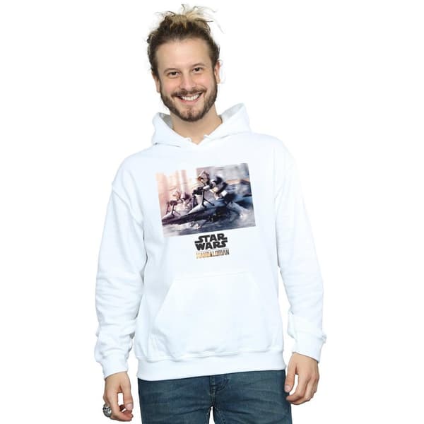 Star Wars Mens The Mandalorian Scout Troopers Hoodie