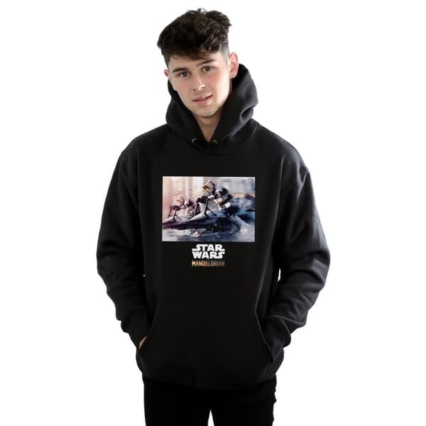 Star Wars Mens The Mandalorian Scout Troopers Hoodie