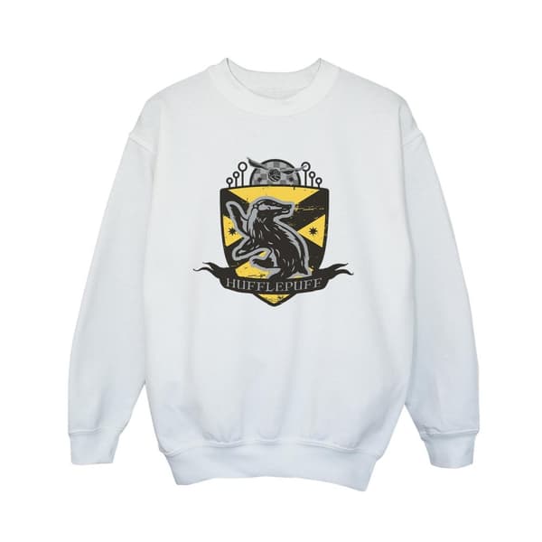 Harry Potter Boys Hufflepuff Chest Badge Sweatshirt