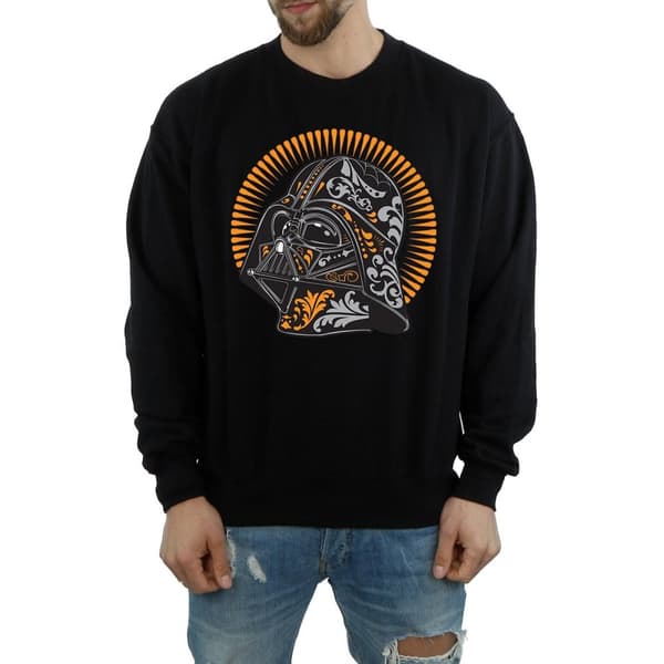 Star Wars Mens Darth Vader Dia De Los Muertos Sweatshirt