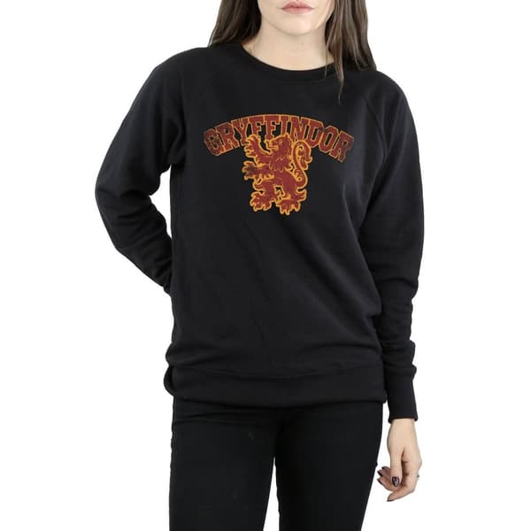 Harry Potter Gryffindor Sport Emblem Sweatshirt för kvinnor/damer