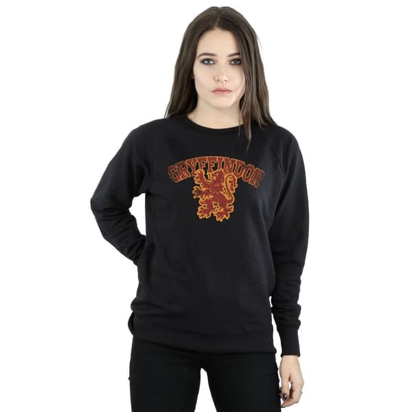 Harry Potter Gryffindor Sport Emblem Sweatshirt för kvinnor/damer
