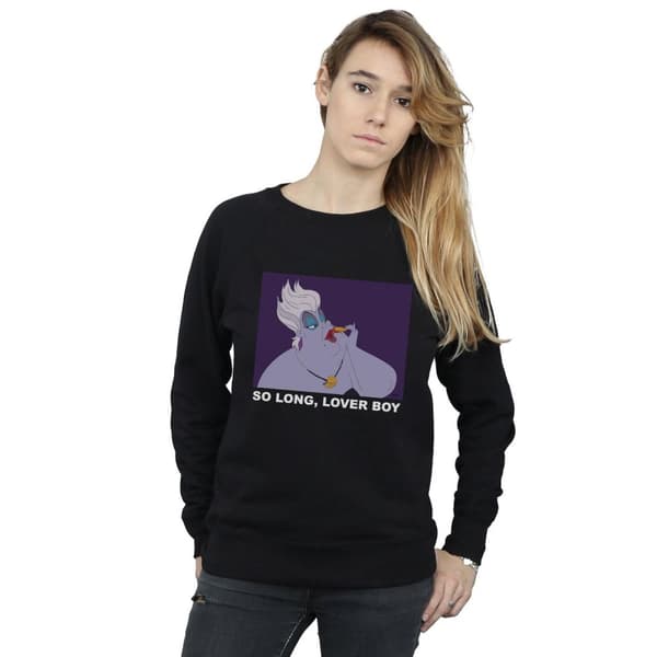 Disney Womens/Ladies The Little Mermaid Ursula Lover Boy Sweatshirt