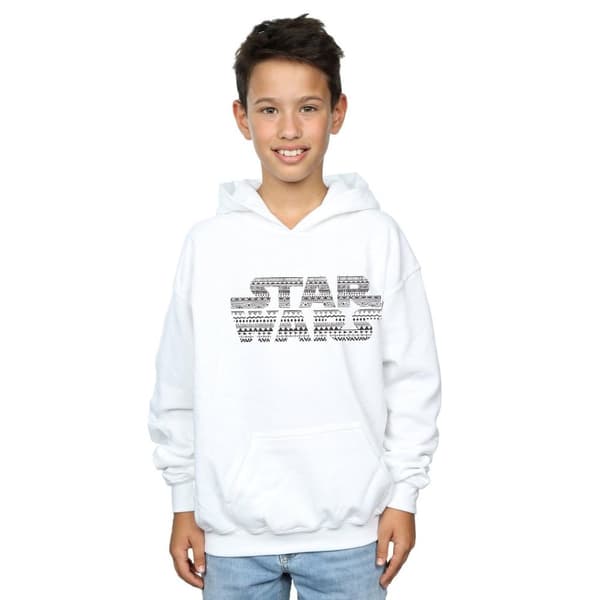 Star Wars Boys Aztec Logo Mono Sweatshirt