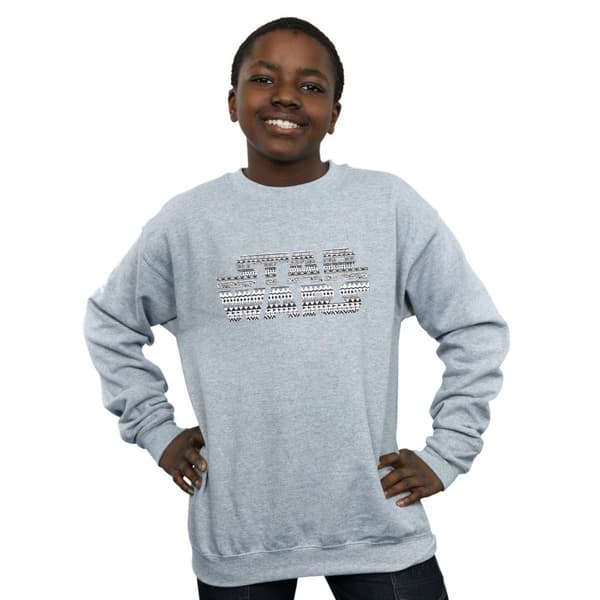 Star Wars Boys Aztec Logo Mono Sweatshirt