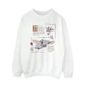 Miniatyrbild 1 av 3: Disney Dam/kvinnor Dumbo Story Book Page Sweatshirt