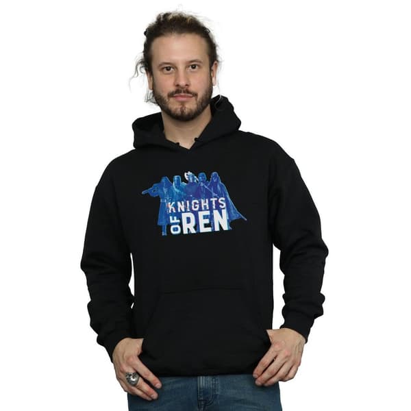 Star Wars: The Rise of Skywalker Mens Star Wars The Rise Of Skywalker Knights Of Ren Glitch Hoodie