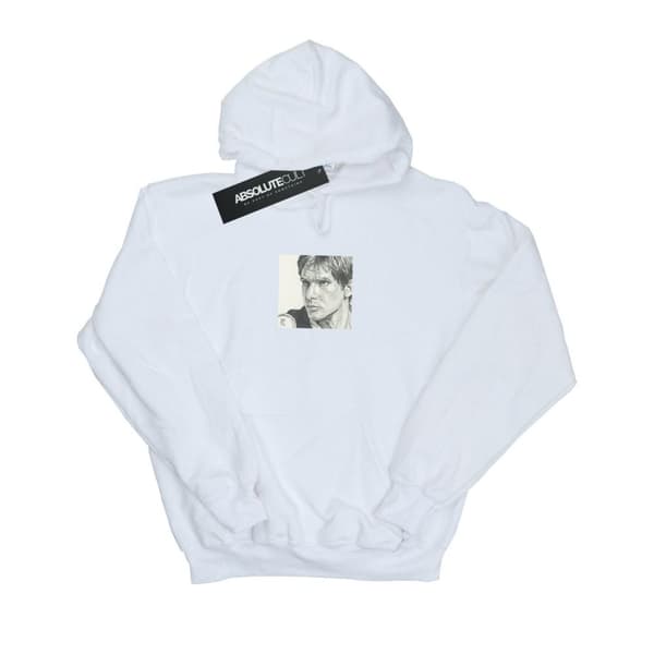 Star Wars Mens Han Solo Drawing Hoodie
