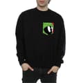 Miniatyrbilde 3 av 5: Looney Tunes Mens Marvin The Martian Face Faux Pocket Sweatshirt