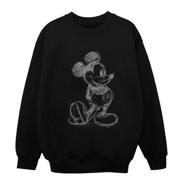 Disney Boys Mickey Mouse Sketch Kick Sweatshirt