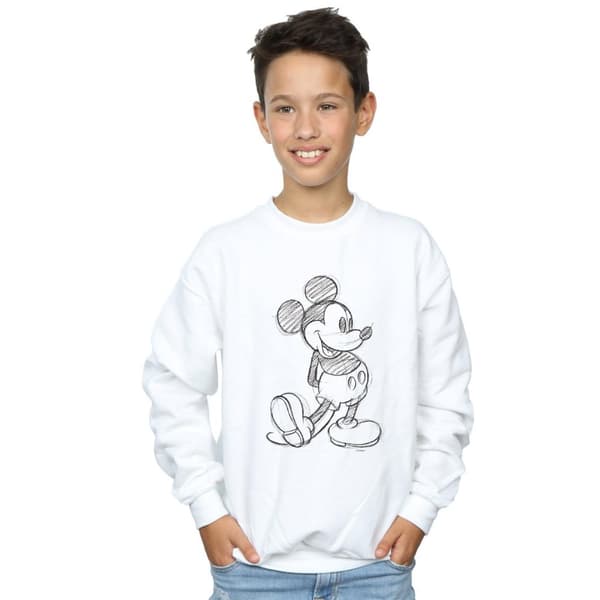 Disney Boys Mickey Mouse Sketch Kick Sweatshirt