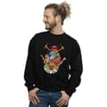Miniatyrbilde 2 av 3: Disney Mens The Muppets Dr Teeth And The Electric Mayhem Sweatshirt