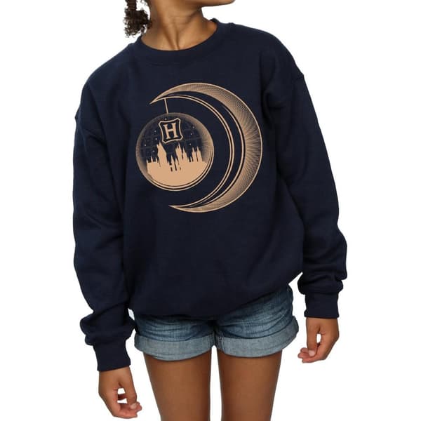 Harry Potter Sweatshirt Hogwarts Moon för flickor