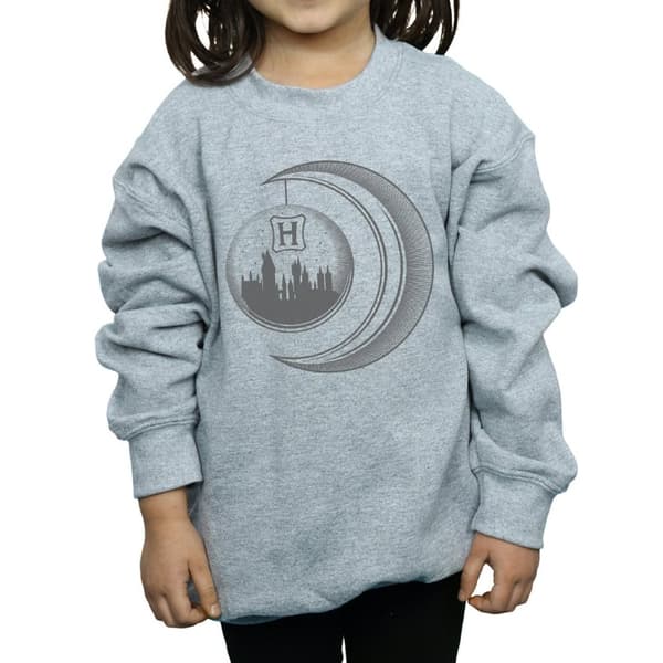Harry Potter Sweatshirt Hogwarts Moon för flickor