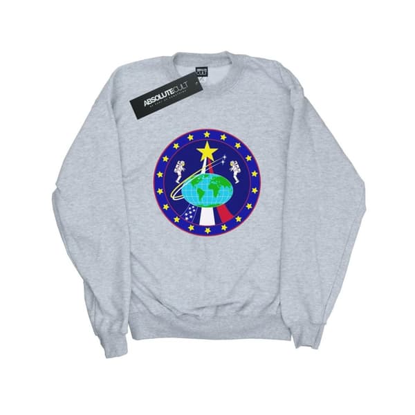 NASA Mens Classic Globe Astronauts Sweatshirt