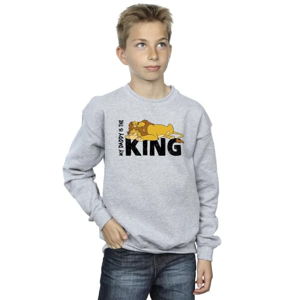 Disney Boys The Lion King Daddy Is King Sweatshirt