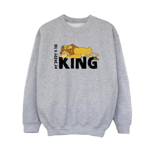 Disney Boys The Lion King Daddy Is King Sweatshirt