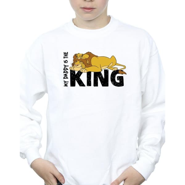 Disney Boys The Lion King Daddy Is King Sweatshirt