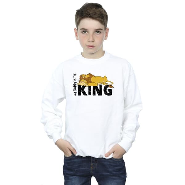 Disney Boys The Lion King Daddy Is King Sweatshirt