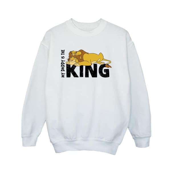 Disney Boys The Lion King Daddy Is King Sweatshirt