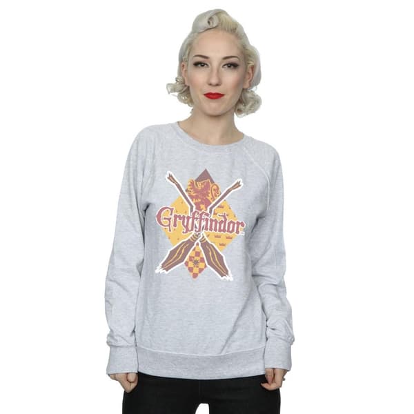 Harry Potter Womens/Ladies Gryffindor Lozenge Sweatshirt