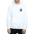 Miniatyrbillede 3 af 5: Looney Tunes Mens Tweety Pie Striped Faux Pocket Hoodie