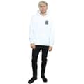 Miniatyrbillede 4 af 5: Looney Tunes Mens Tweety Pie Striped Faux Pocket Hoodie
