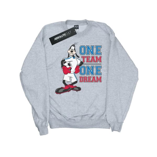 Disney Girls Goofy One Team One Dream Sweatshirt