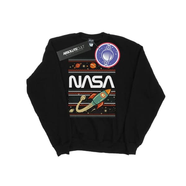 NASA Girls Fair Isle Sweatshirt