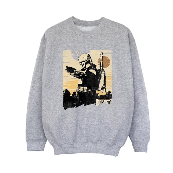 Star Wars Pojkar The Book Of Boba Fett Points Sweatshirt