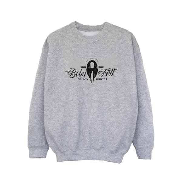 Star Wars Girls The Book Of Boba Fett Legend Lives Ship Crest Sweatshirt