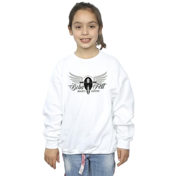 Star Wars Girls The Book Of Boba Fett Legend Lives Ship Crest Sweatshirt