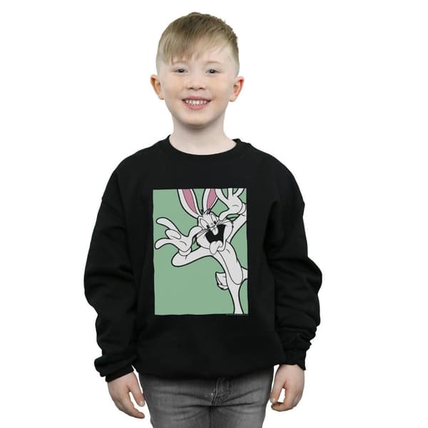 Looney Tunes Boys Bugs Bunny Funny Face Sweatshirt