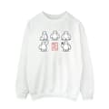 Miniatyrbillede 1 af 3: Disney Womens/Ladies Big Hero 6 Baymax Many Poses Sweatshirt