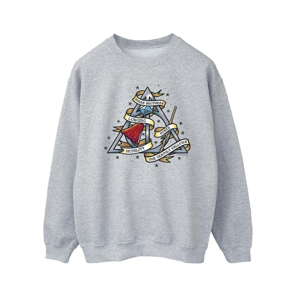 Harry Potter Mens The Deathly Hallows Sweatshirt